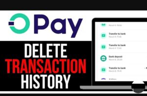 How to Hide or Delete Transaction History on OPay