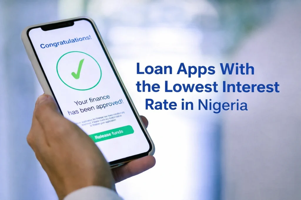 Loan Apps With the Lowest Interest Rate in Nigeria in 2026