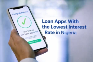 Loan Apps With the Lowest Interest Rate in Nigeria in 2026