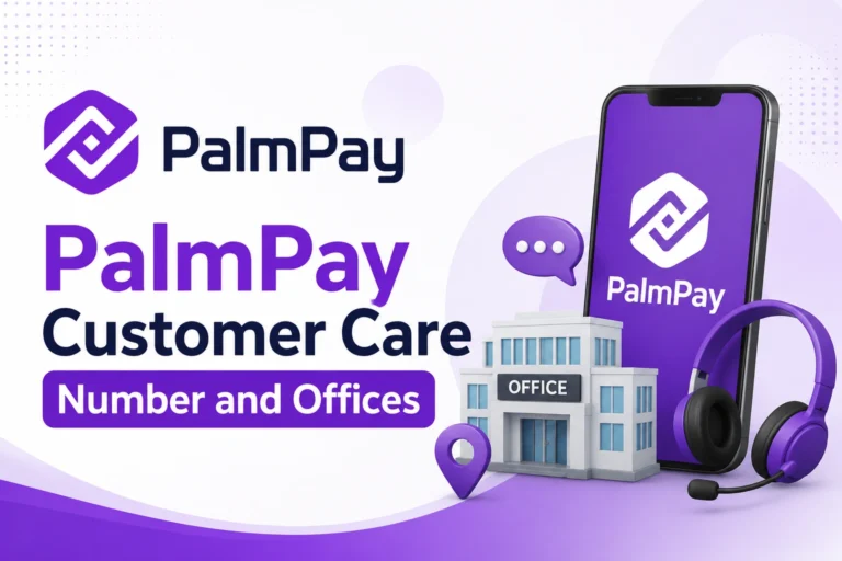 PalmPay Customer Care Number and Offices
