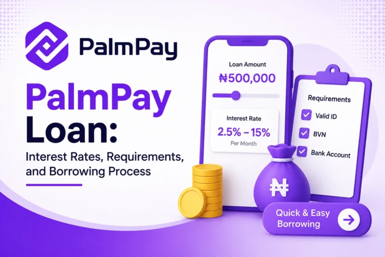 PalmPay Loan: Interest Rates, Requirements, and Borrowing Process