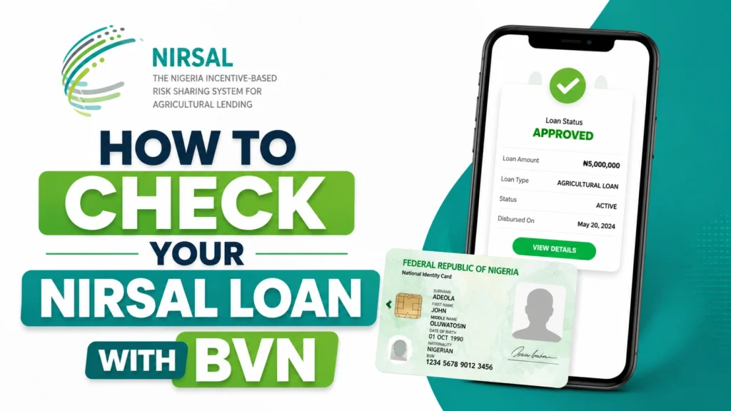 How to Check Your NIRSAL Loan With BVN