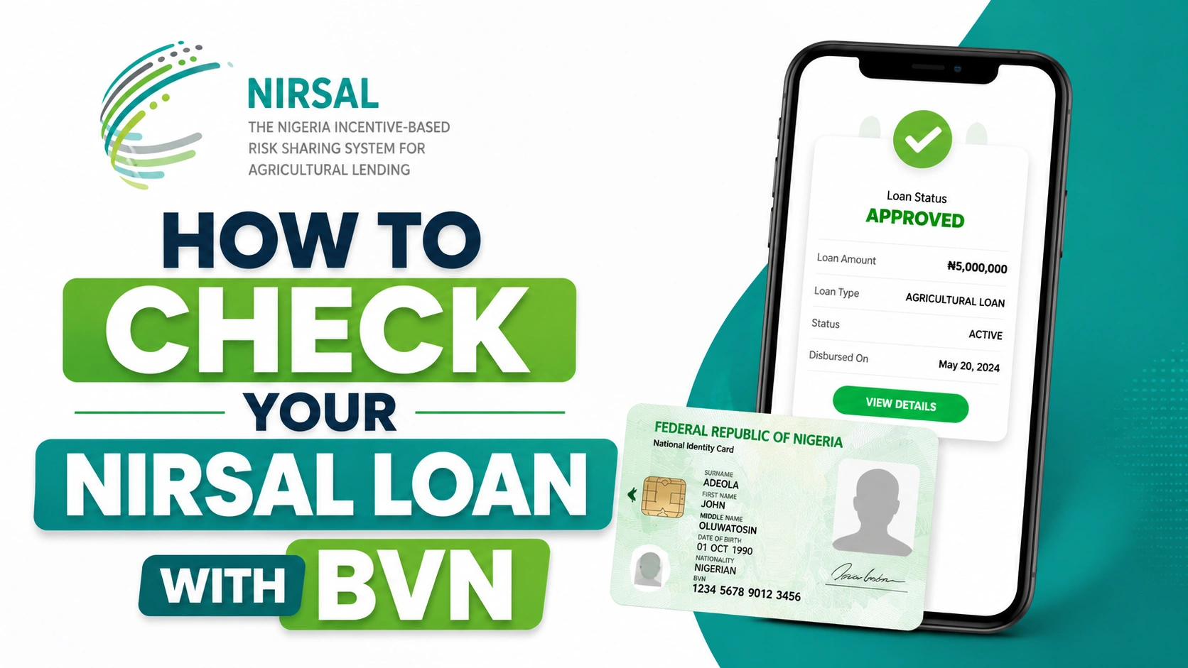 How to Check Your NIRSAL Loan With BVN