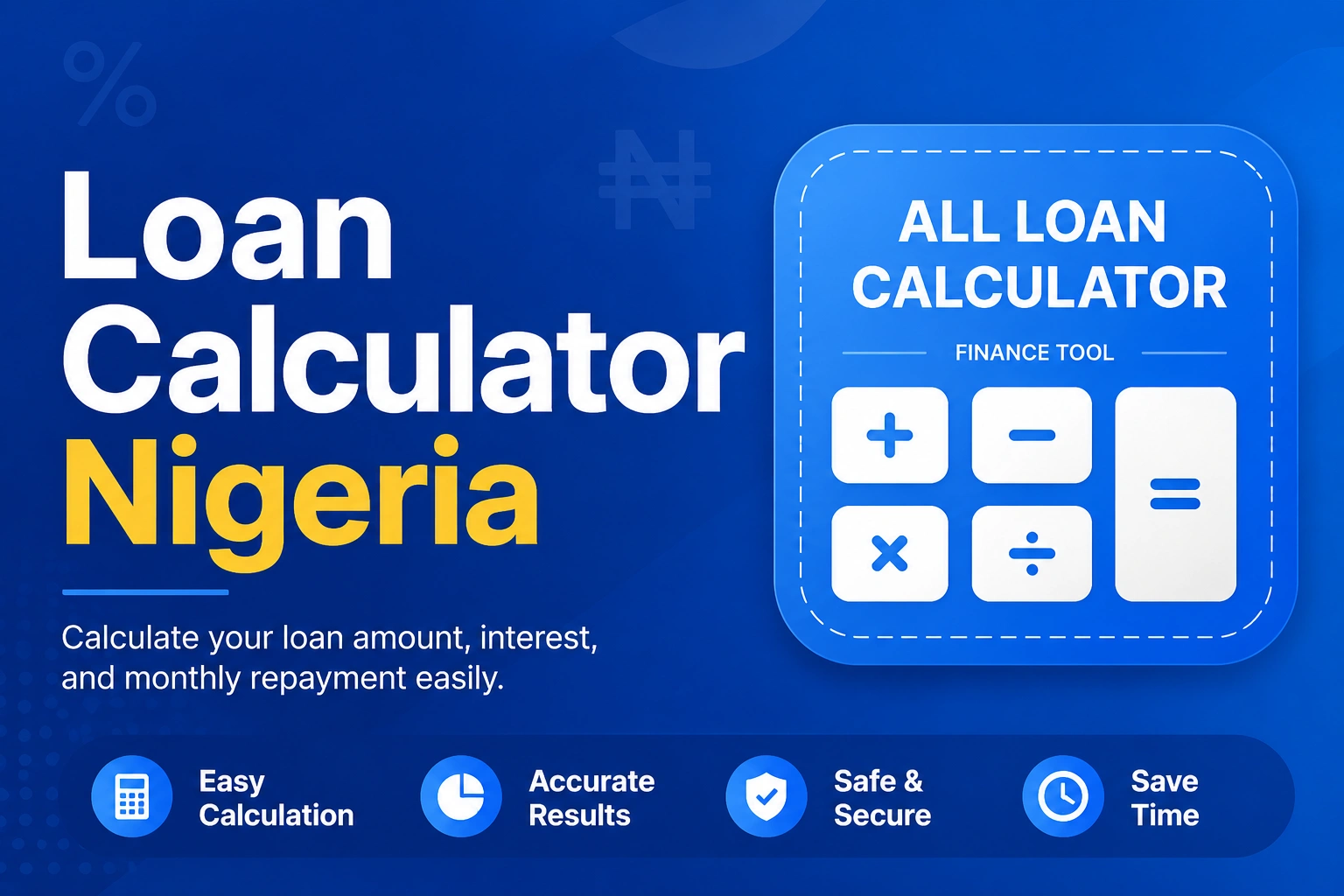 Loan Calculator Nigeria