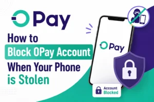 How to Block OPay Account When Phone is Stolen