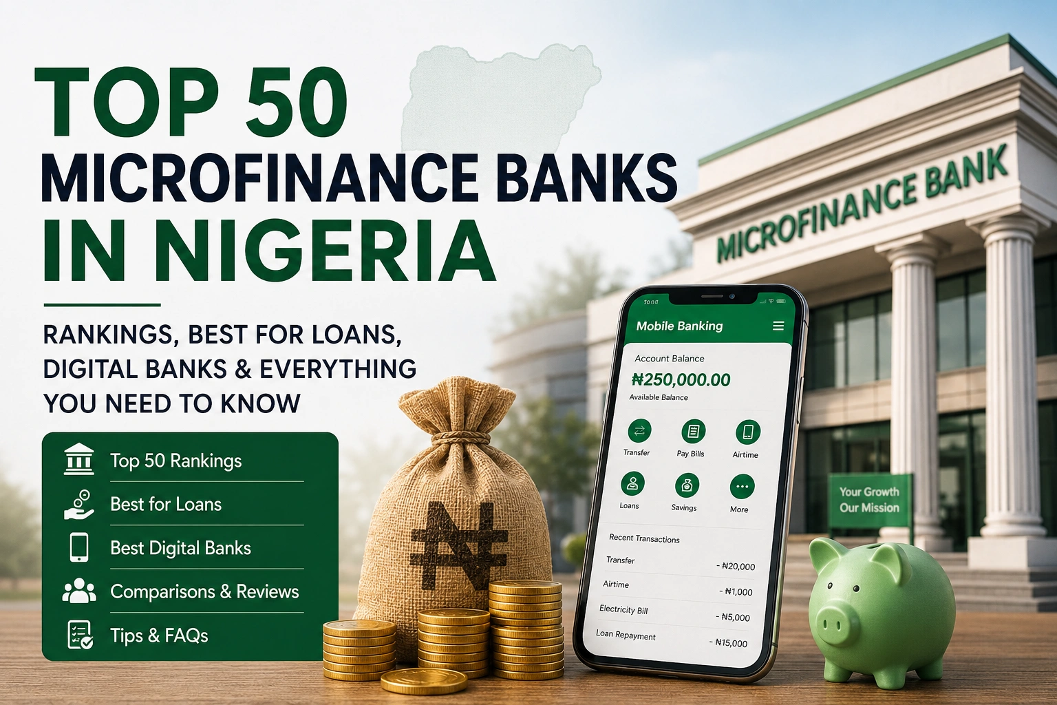 Top 50 Microfinance Banks in Nigeria